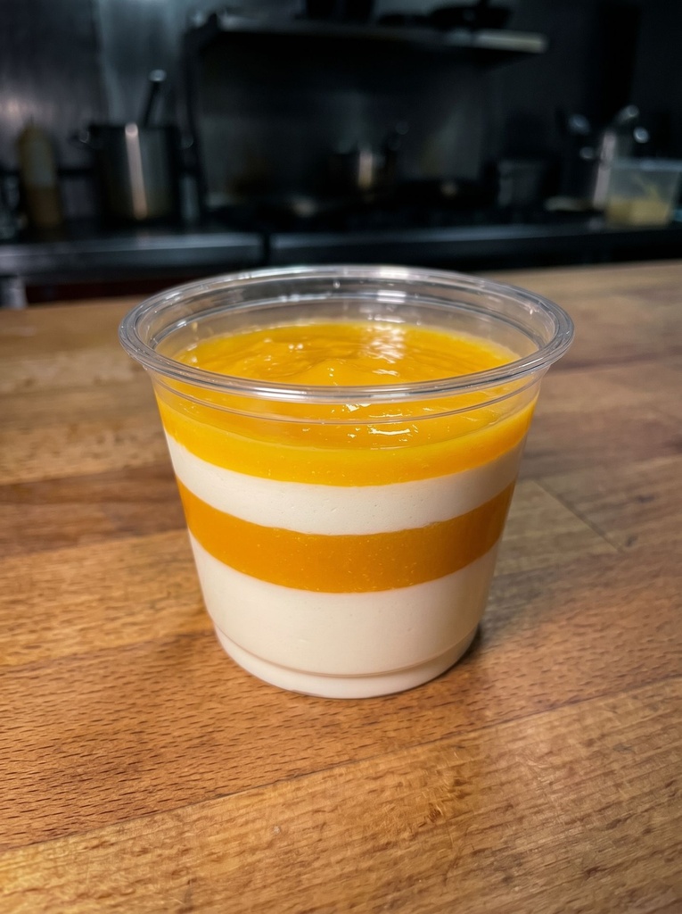 Panna cotta mangue